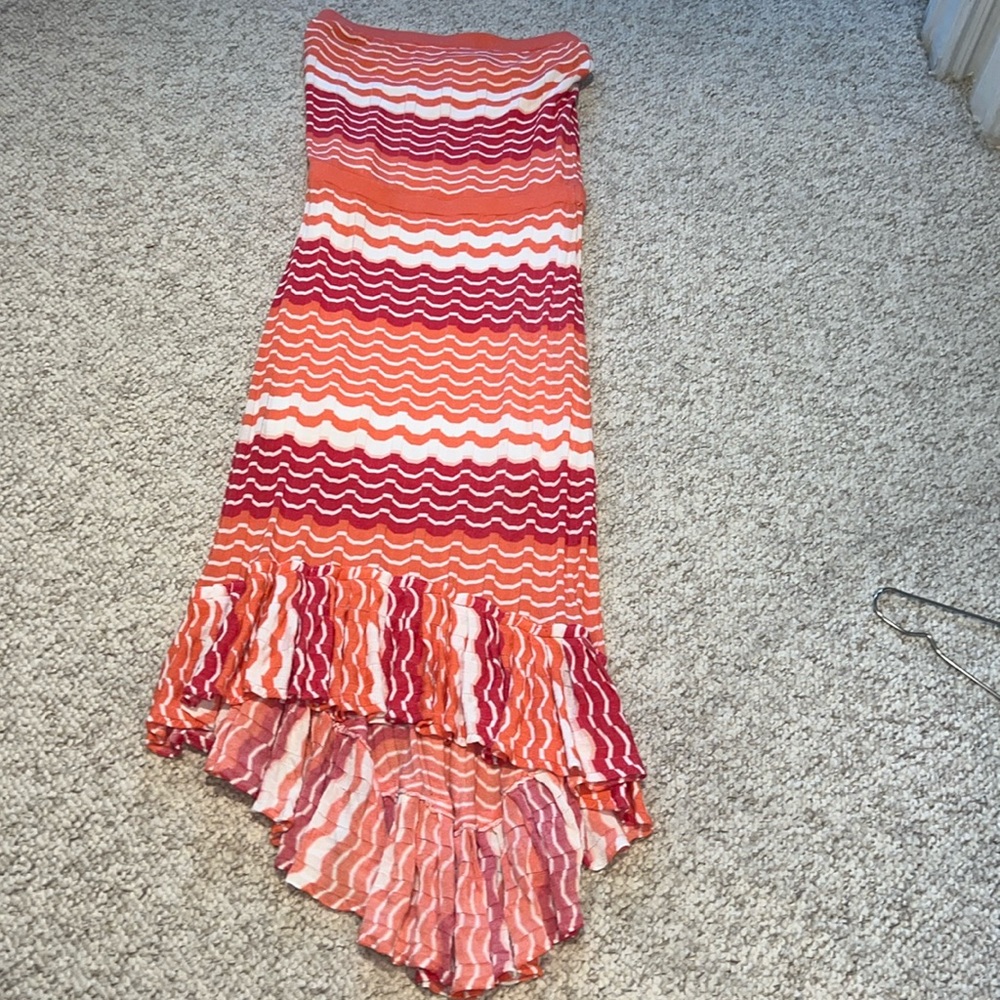 Bebe hi/low midi dress once-worn once!